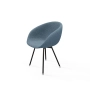 Krzesło KR-501 Ruby Kolory Tkanina Abriamo 13 Boucle Design Italia 2025-2030